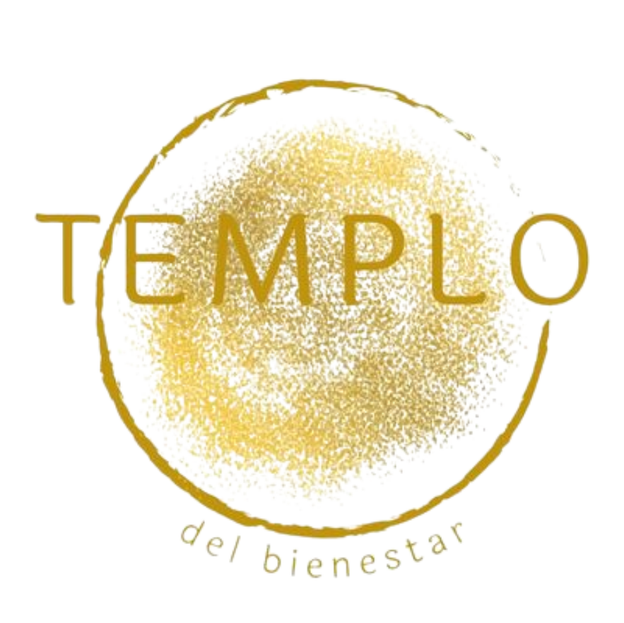 Logo con círculo dorado de Centro de Acupuntura Estética